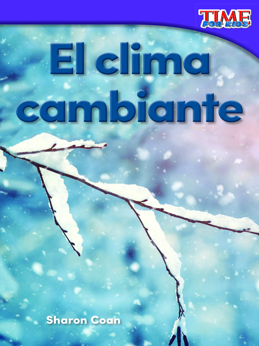 Title details for El clima cambiante by Sharon Coan - Wait list